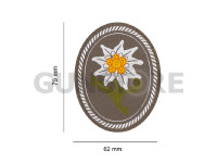 Edelweiss Patch Oval 3