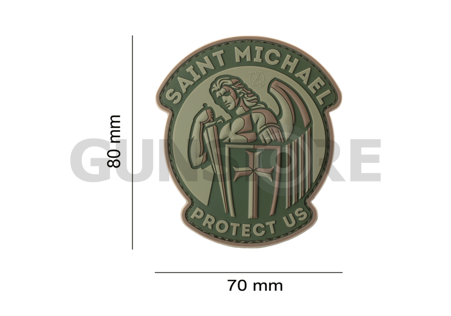 Saint Michael Rubber Patch 3