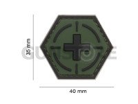 Tactical Medic Rubber Patch 3