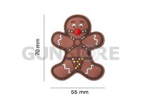 Gingerbread Rubber Patch 2