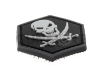 No Fear Pirate Rubber Patch 1