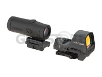 HS510C Solar Red Circle Dot Sight Combo with HM3X 0