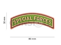 Special Forces Tab Rubber Patch 4
