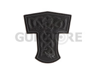 Thors Hammer Dragon Rubber Patch 0