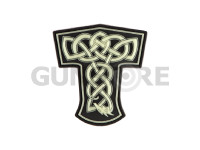 Thors Hammer Dragon Rubber Patch