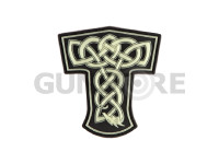 Thors Hammer Dragon Rubber Patch 0