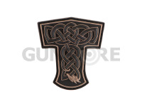 Thors Hammer Dragon Rubber Patch