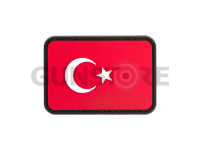 Turkey Flag Rubber Patch 0