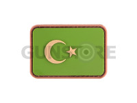 Turkey Flag Rubber Patch