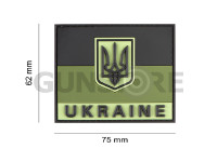 Ukraine Flag Rubber Patch 4