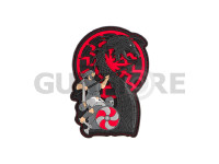 3D Viking Dragon Rubber Patch 0